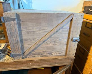 1890's Antique Parts Chest