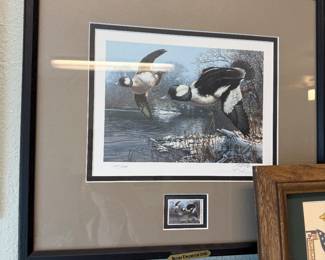 Duck Unlimited Stamp Prints Signed