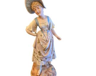Rudolstadt Heubach Bisque Porcelain Figurine