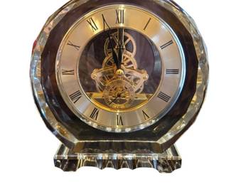 Prestige Crystal Desk Clock