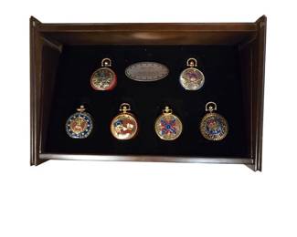 Heroes of the Confederacy Pocket Watch Collection in Display Box