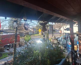 Lots of wind chimes