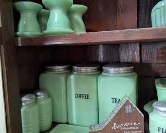 vintage Jadeite kitchenware