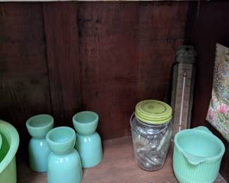 vintage Jadeite kitchenware