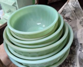 vintage Jadeite kitchenware