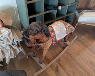 Vintage rocking horse 