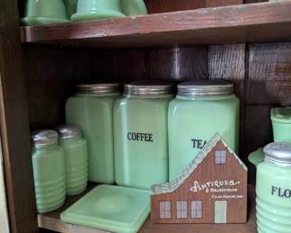 vintage Jadeite kitchenware
