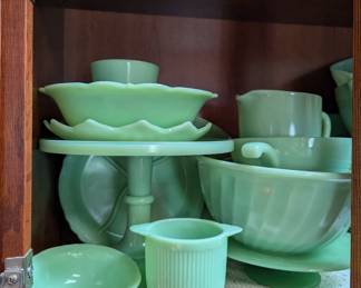 vintage Jadeite kitchenware