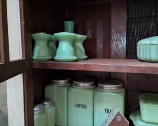 vintage Jadeite kitchenware