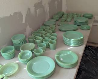 vintage Jadeite kitchenware