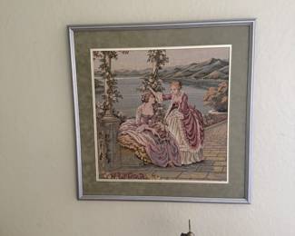 Antique framed Tapesrtys