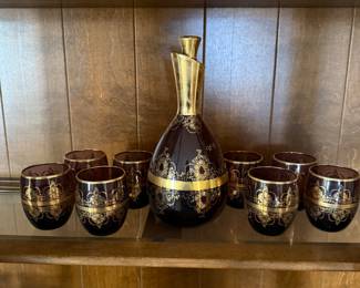 Merono Glass decanter set