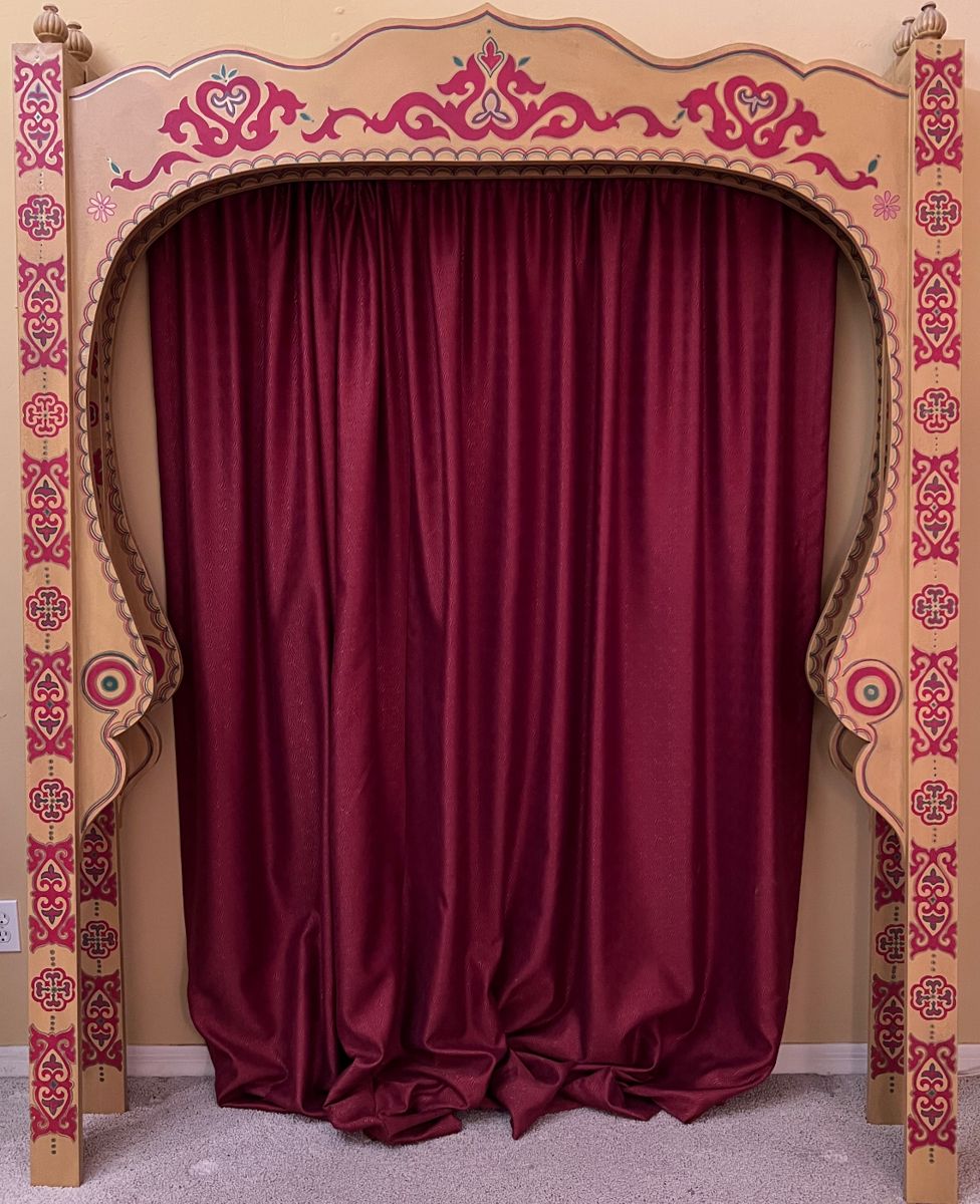 Custom Made Moroccan -Style Archway (x 2) 1 w Drape