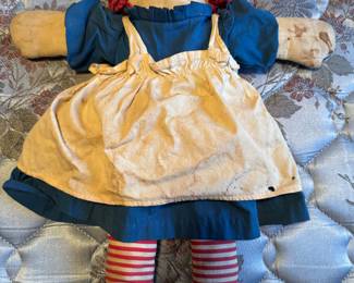 Antique Raggedy Ann who needs a lot of love!