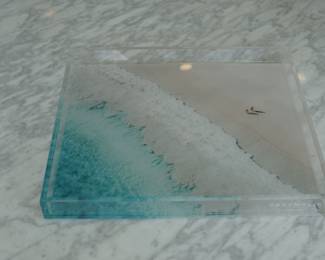 Gray Malin Acrylic serving tray