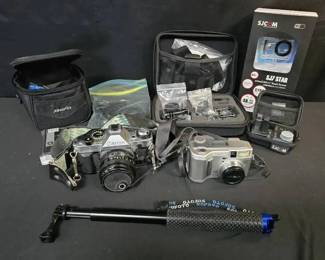 CT148Canon AE1, Minolta Dimage S414, SJCAM And More