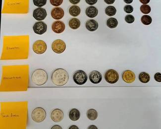 SH765Coins Of Gibraltar, Mozambique, Eswatini