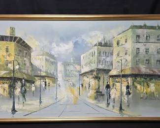 CT157Signed oil painting