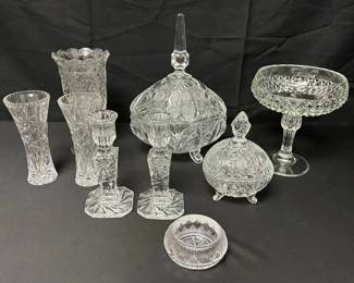 CT102Cut Glass And Crystal Decor