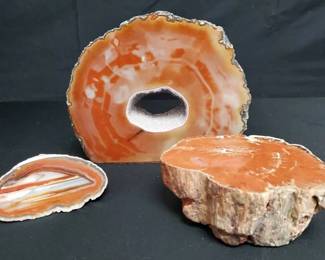 SH459Agate Geode And More