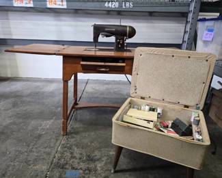 CT113Vintage Kenmore sewing machine and more