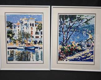 CT158Hazel Soan Art SUMMERTIME III and IV