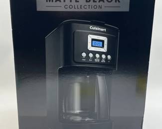 33 NEWINBOXCuisinArtPerfecTemp14CupCoffeeMakerinMatteBlack