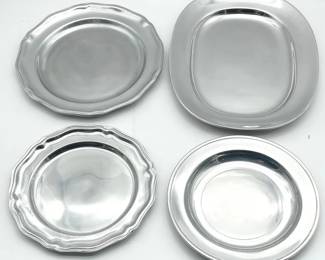 138 ShinyPewterPlatesandPlatters