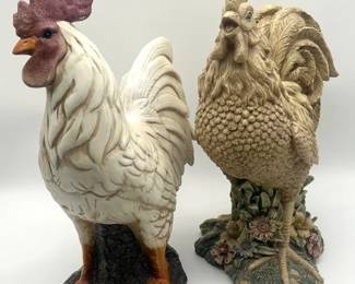 137 Large17RusticStyledRoosters