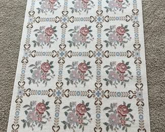 11 CouristanLowPileWoolPetitPointPatterned310x52Rug