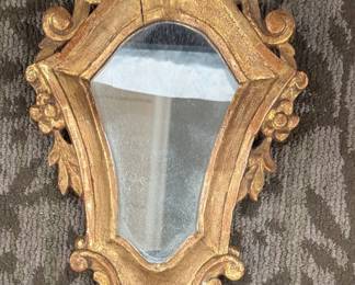 Antique florentine mirror