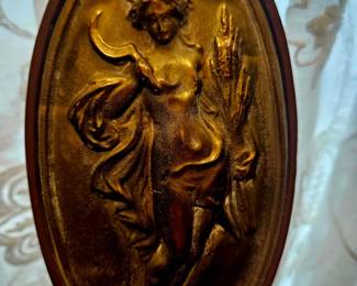 Close up of bed frame