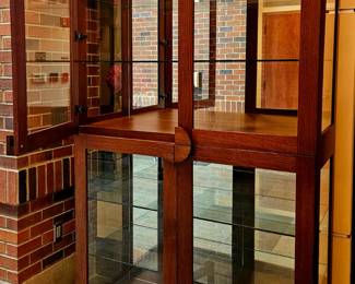 Beautiful large lit display case