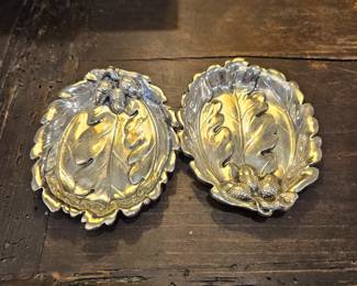 Silver [SP] victorian nut trays
