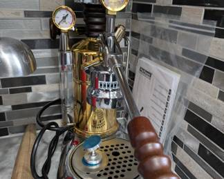 La Pavoni Esperto Edotto 16 Cup Espresso Machine 