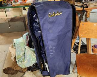 Pop up canopy by Cabela's. Comes w blow up air mattress & elec pump