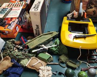 Large collection of vintage (1970s) GI Joe
