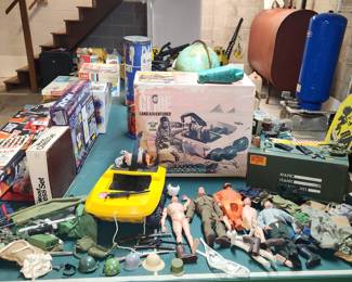 Large collection of vintage (1970s) GI Joe