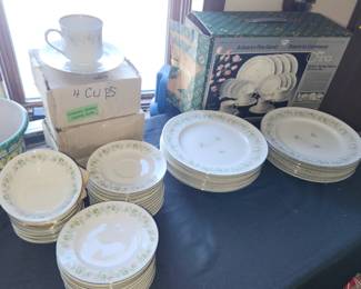 China set by Johann Haviland, Forever Spring pattern. Being SOLD AS A SET, service for 12