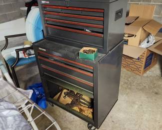 Tool chests, full of tools