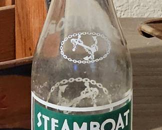 Steamboat World’s Finest Soda Extremely Rare ACL bottle