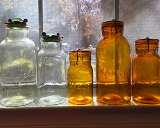 Lafeyette & Safety Antique Jars