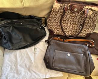 Coach purse.  Kate Spade purse.  Brighton purse.