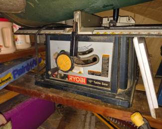 Ryobi 10in Table Saw