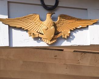 Antique Sexton Cast Metal American Bald Eagle