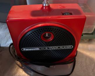 Vintage Panasonic 8 track player 