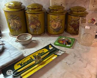 VINTAGE CANISTERS