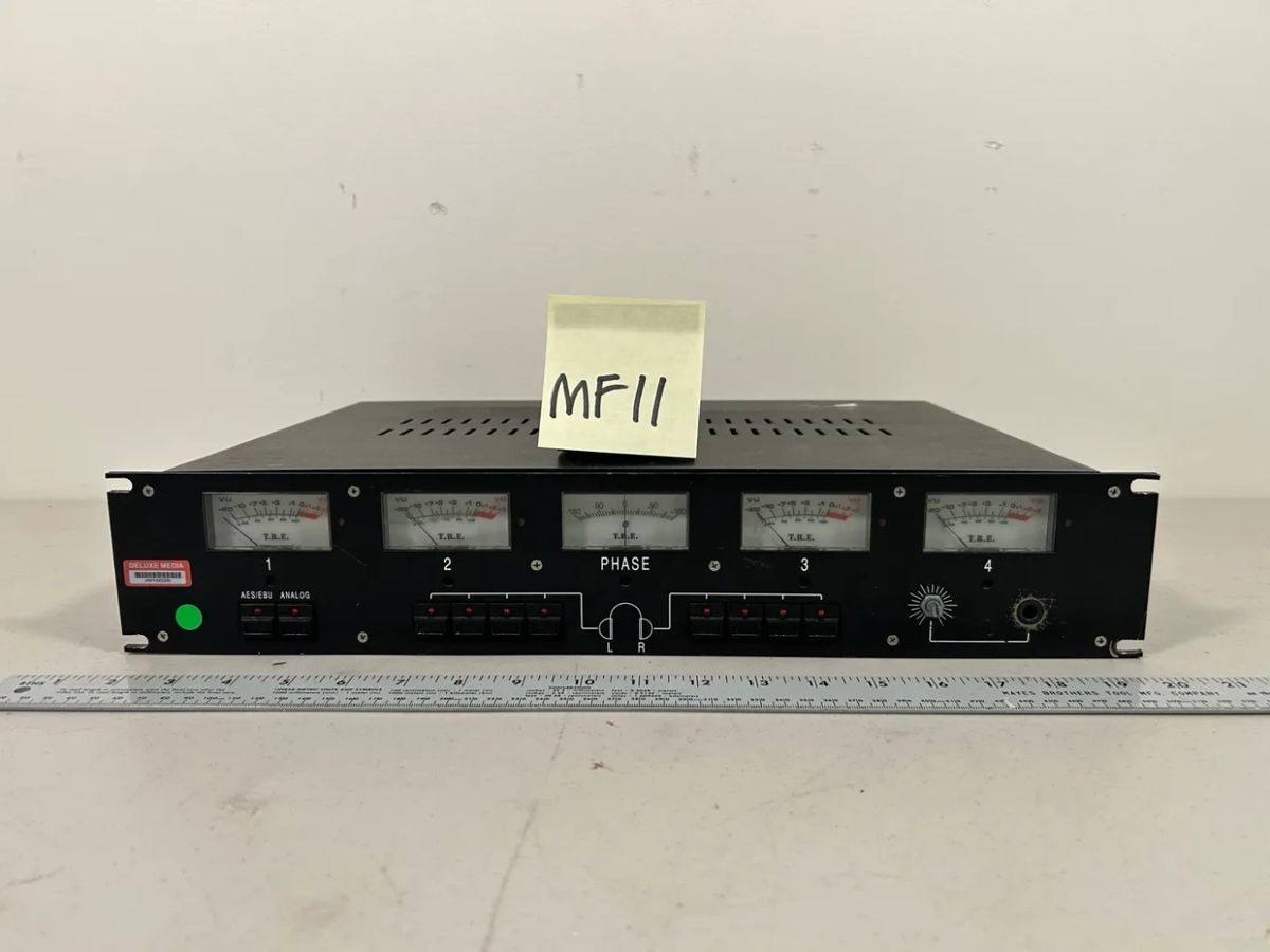 4way analog Volume Unit meter