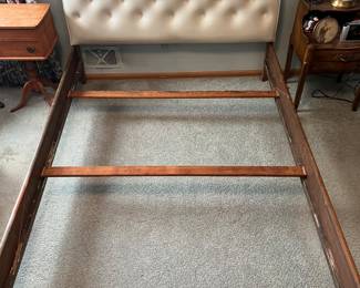 Vintage Hollywood Regency style bed