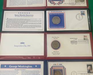 First Day Cover Stamp and Coin Sets
